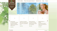 Desktop Screenshot of healingbreezeclinic.com